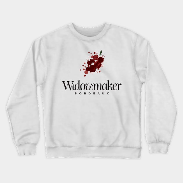 Widowmaker Bordeaux Crewneck Sweatshirt by dcmjs